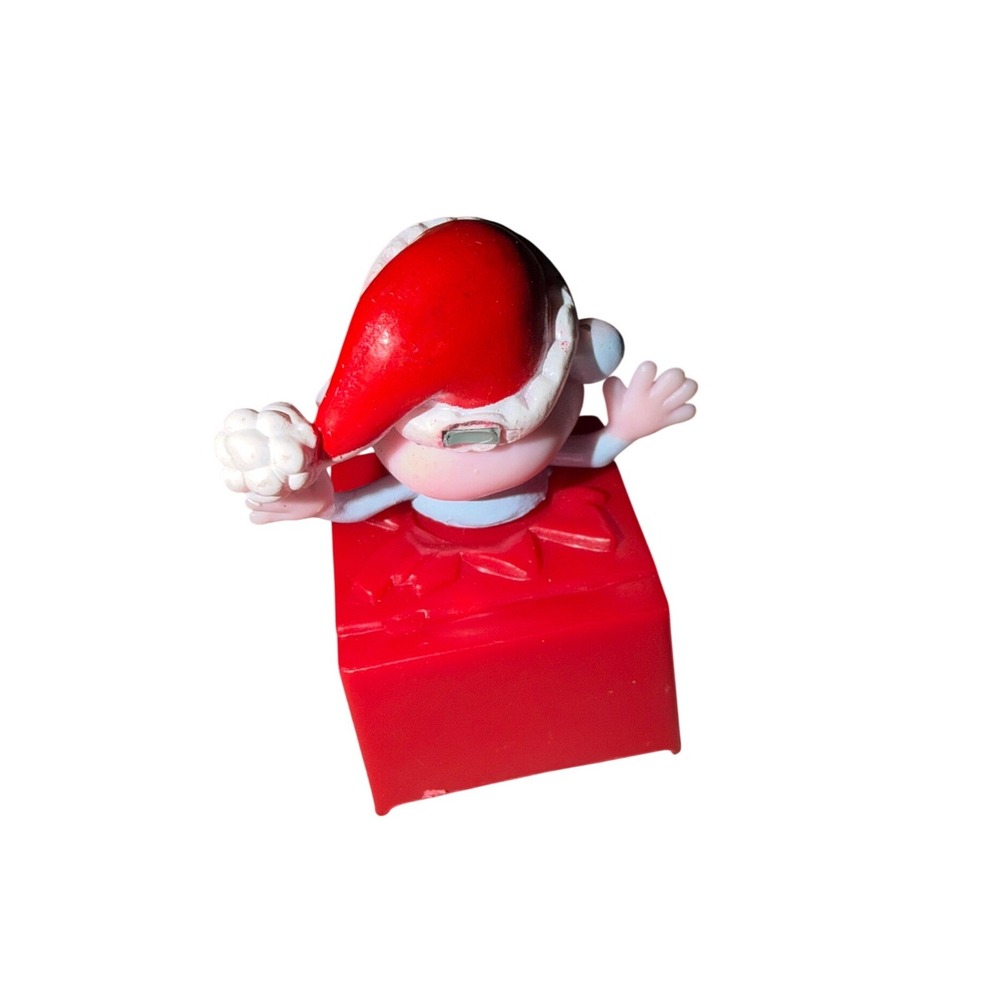 Dora the Explorer Boots the Monkey Christmas Santa Hat Snowflake Gift Box Figure - Picture 3 of 5
